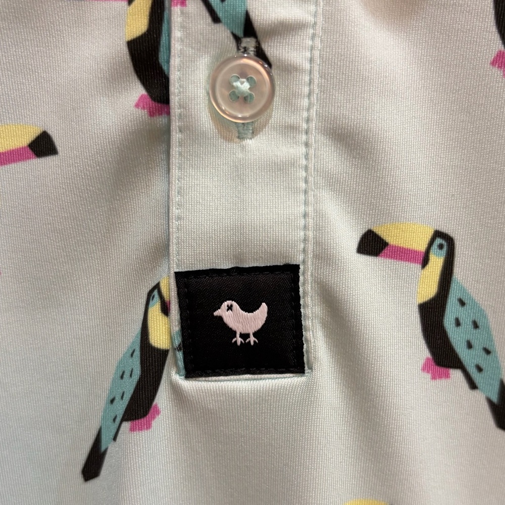 Bad Birdie “Toucan Do It” Golf Polo - Men’s Small
